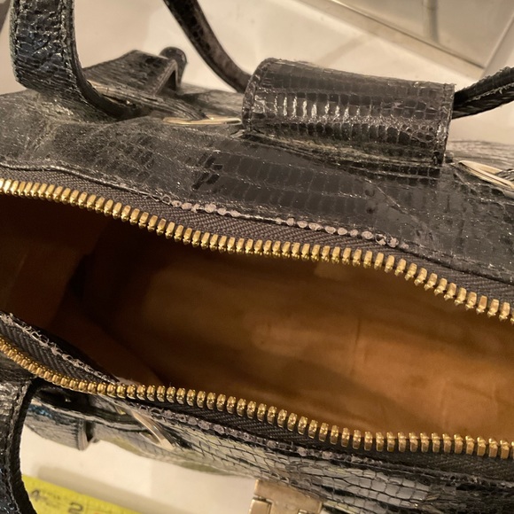 Vintage Jimmy Choo black patent purse - Picture 9 of 14